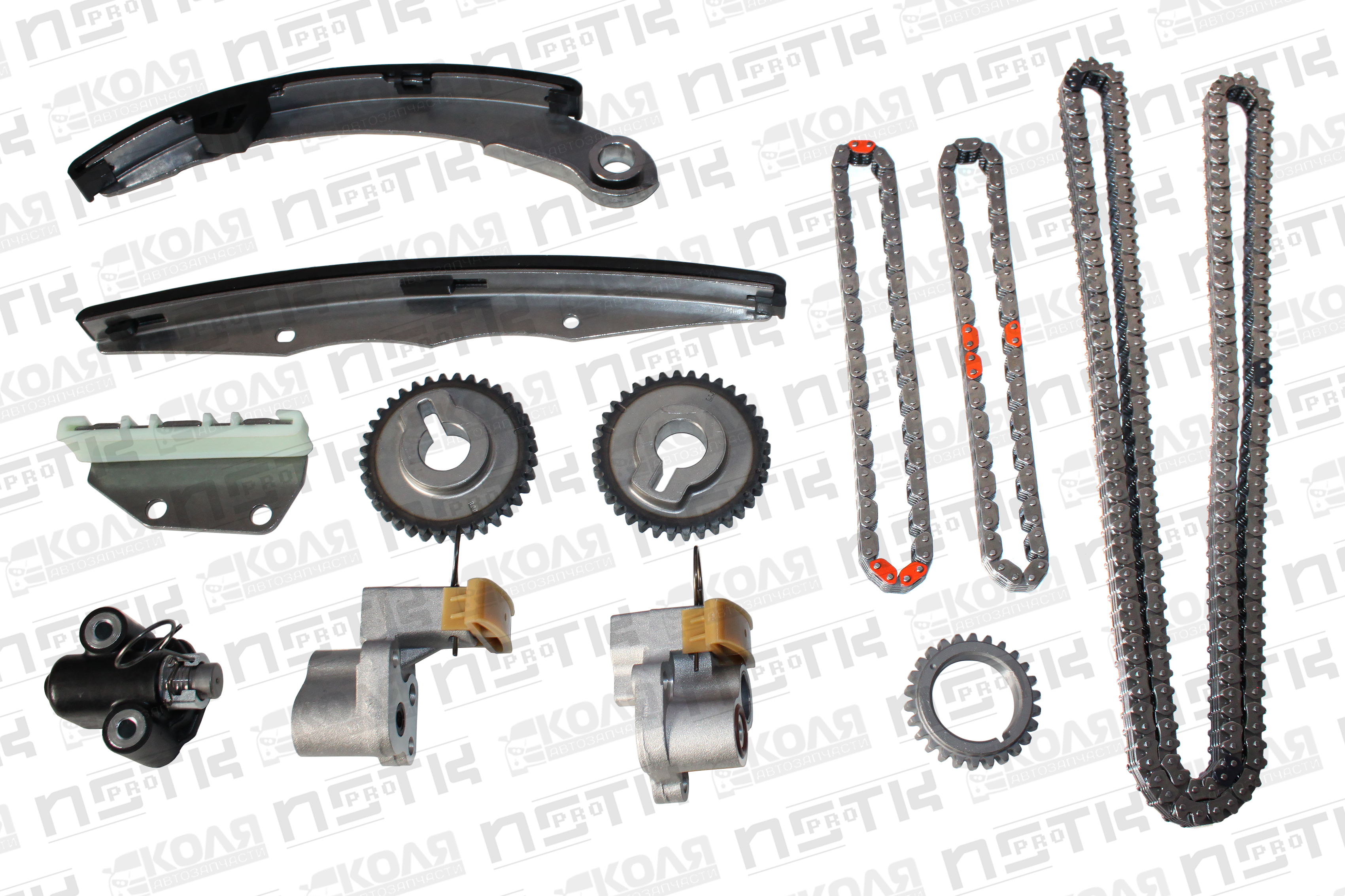 Ремкомплект цепи ГРМ 210S/66S Nissan VQ40DE 0526-KIT (JT)