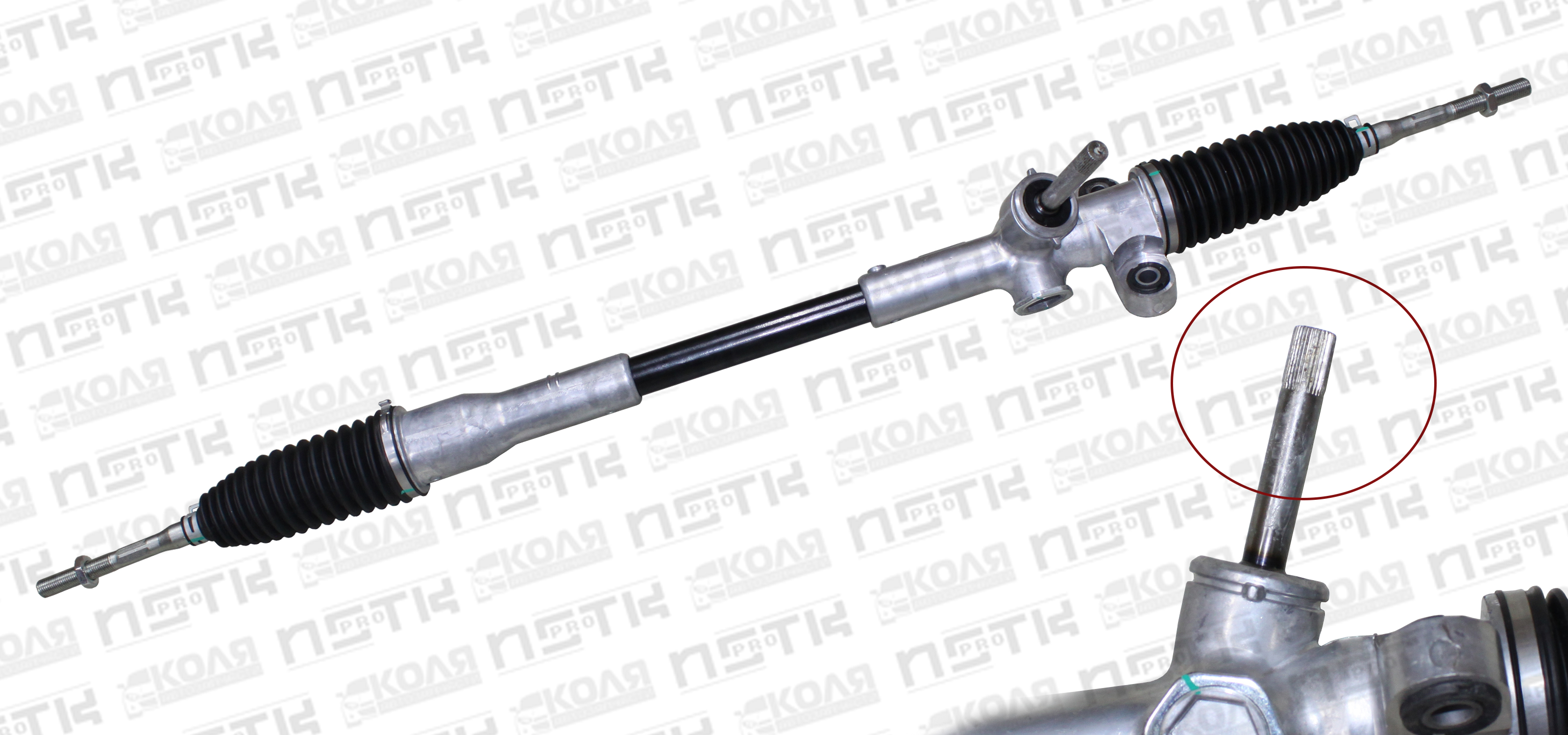Рулевая рейка RHD 3.3 оборота Toyota Passo KGC10 KGC15 -0709 (NSTK)