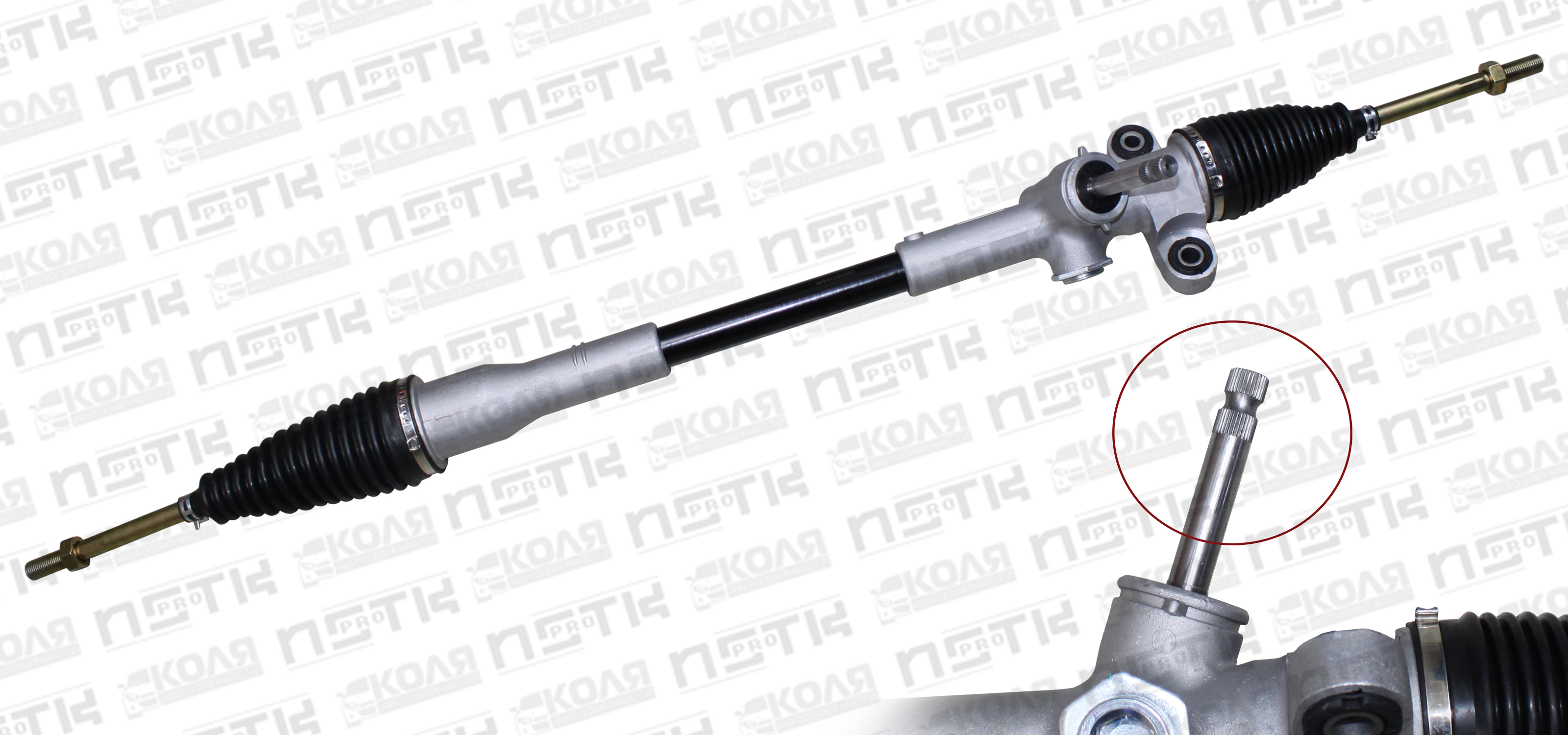 Рулевая рейка RHD 3.3 оборота Toyota Passo KGC10 KGC15 0709- (NSTK)