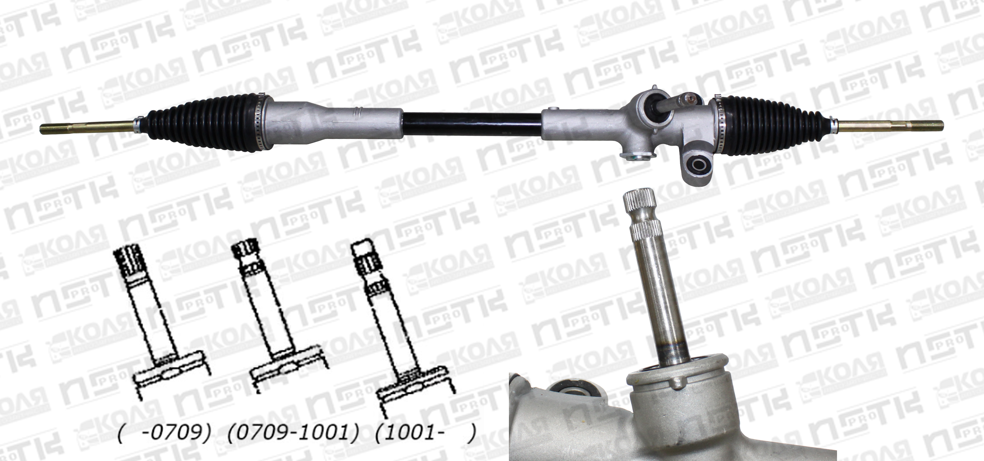 Рулевая рейка RHD Toyota Passo KGC10 KGC15 0709-1001 (NSTK)