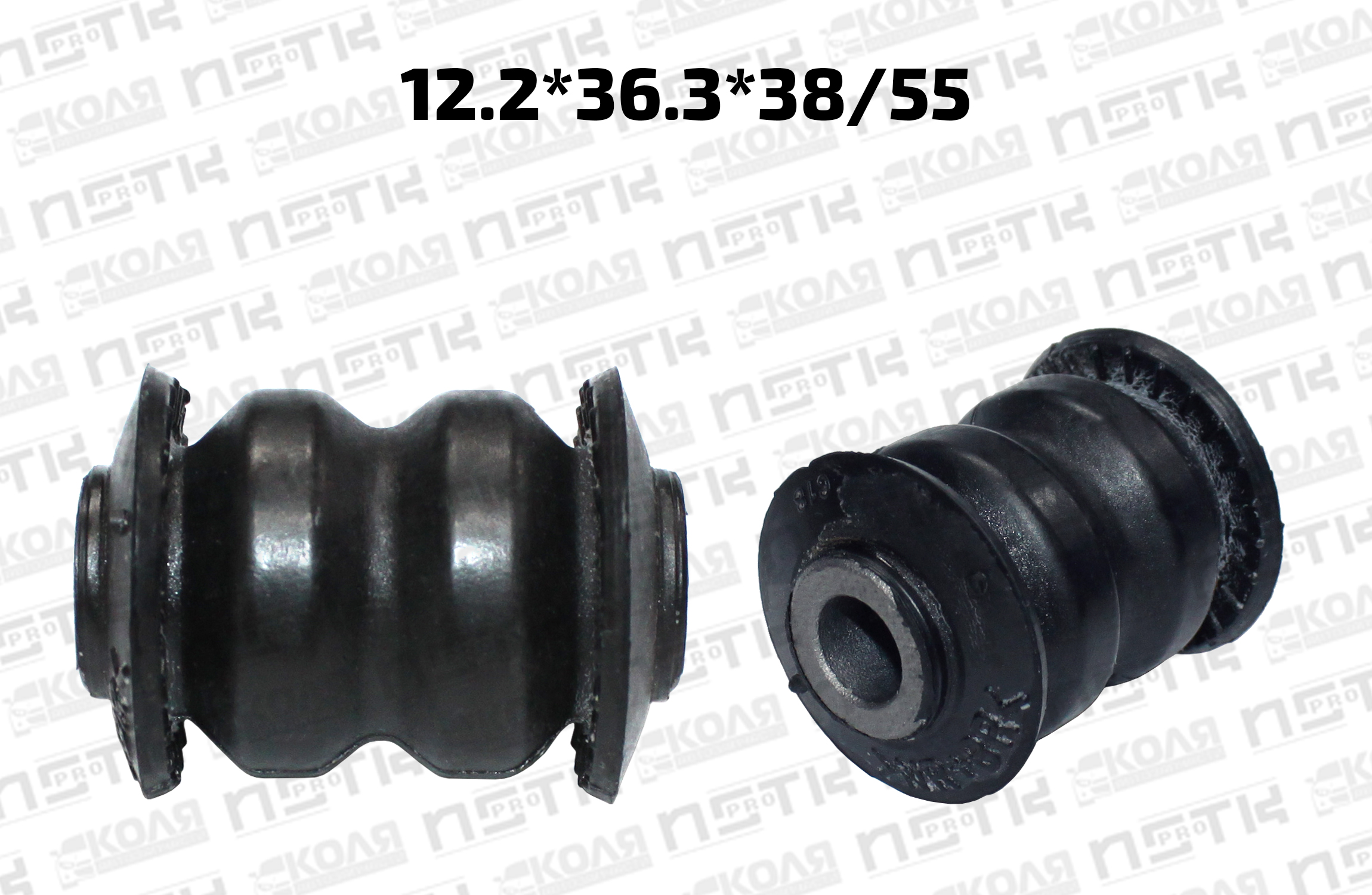 Сайлентблок нижнего рычага передней подвески передний 12*36*39/55 Nissan Cube Z11 Z12 Nissan Micra March K12 Nissan Note E11 Nissan NV200 M20 Nissan Tiida C11 C12 Nissan Wingroad Y12 (HOYE)