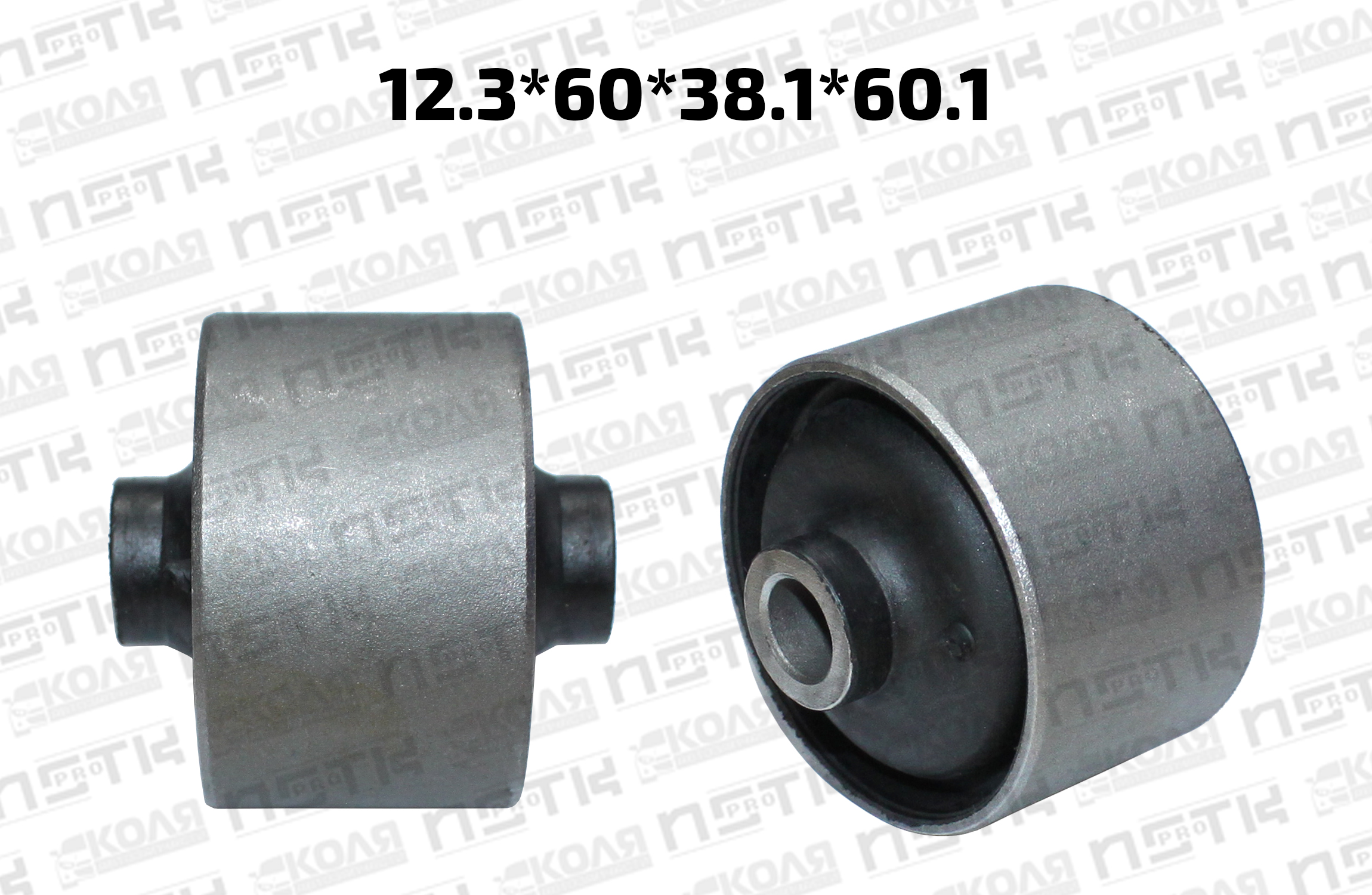 Сайлентблок задней балки 12.3*60*38.1*60.1 Nissan Sunny 1995-1997 (MICHN)