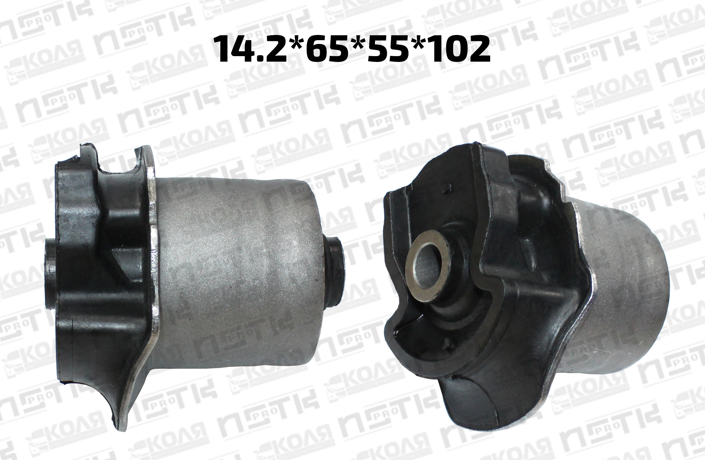 Сайлентблок задней балки 14.2*65*55*102 Toyota Ipsum 2001-2009 Nissan Serena 2005-2010 StepWGN Spada RK5 2010 (MICHN)