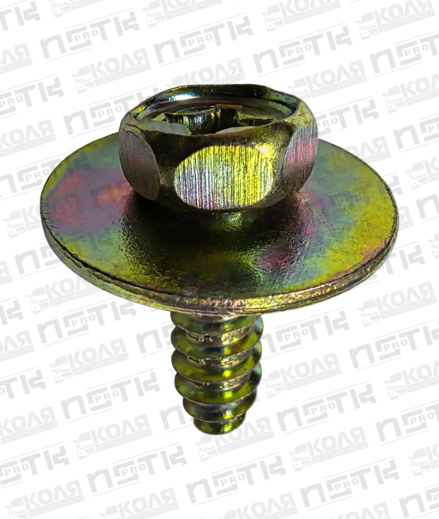 Саморез с шайбой J47 d6mm длина резьбы 18mm
