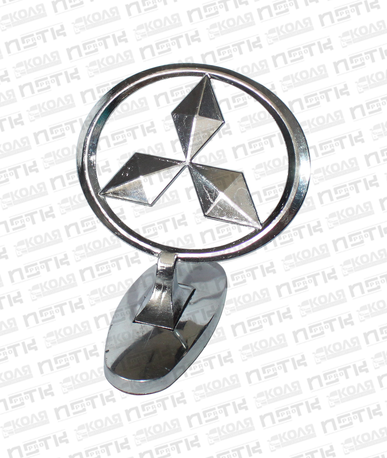 Шильд на капот MITSUBISHI 55mm*70mm