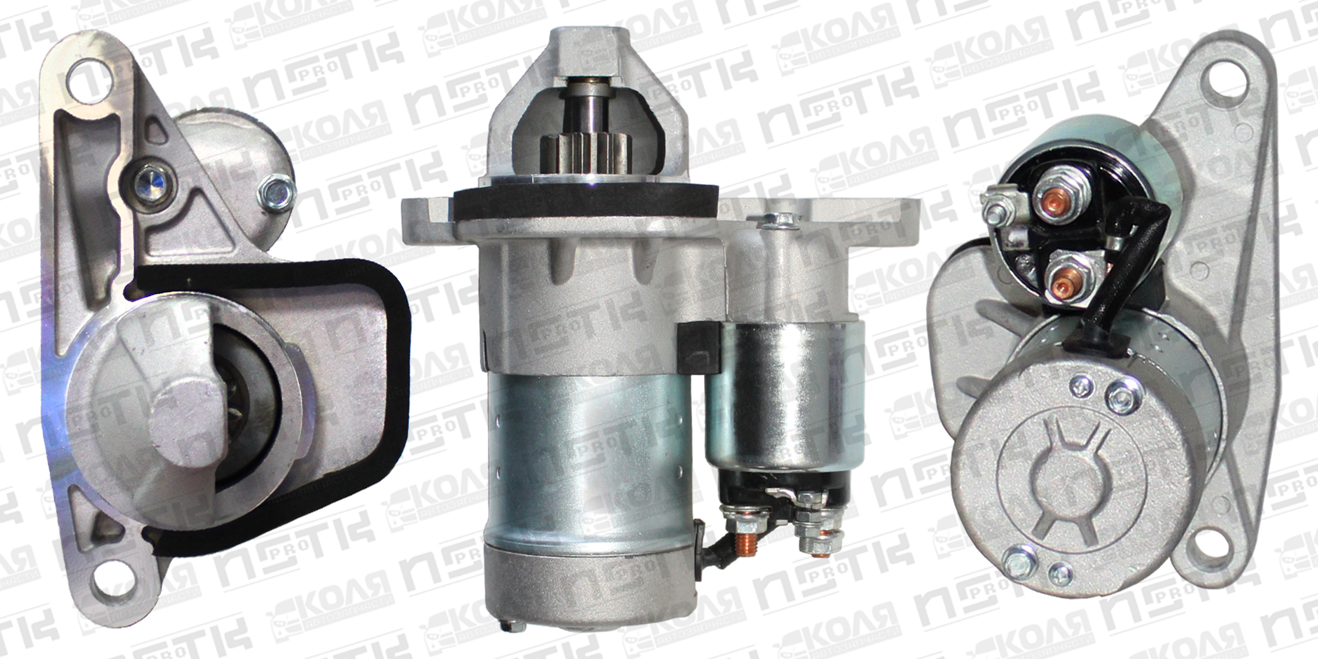 Стартер Nissan Tiida Sedan MR18DE Qashqai XTrail MR20DE Renault M4700 M4701 M4704 M4711 M4713 12V 1.0KW 10T CR (E622)