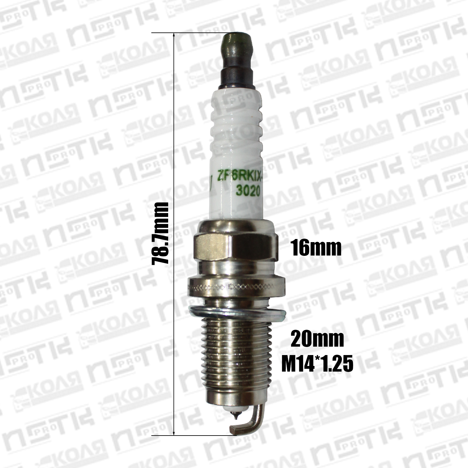 Свеча зажигания ZF6RKP11 IRIDIUM (RCR)