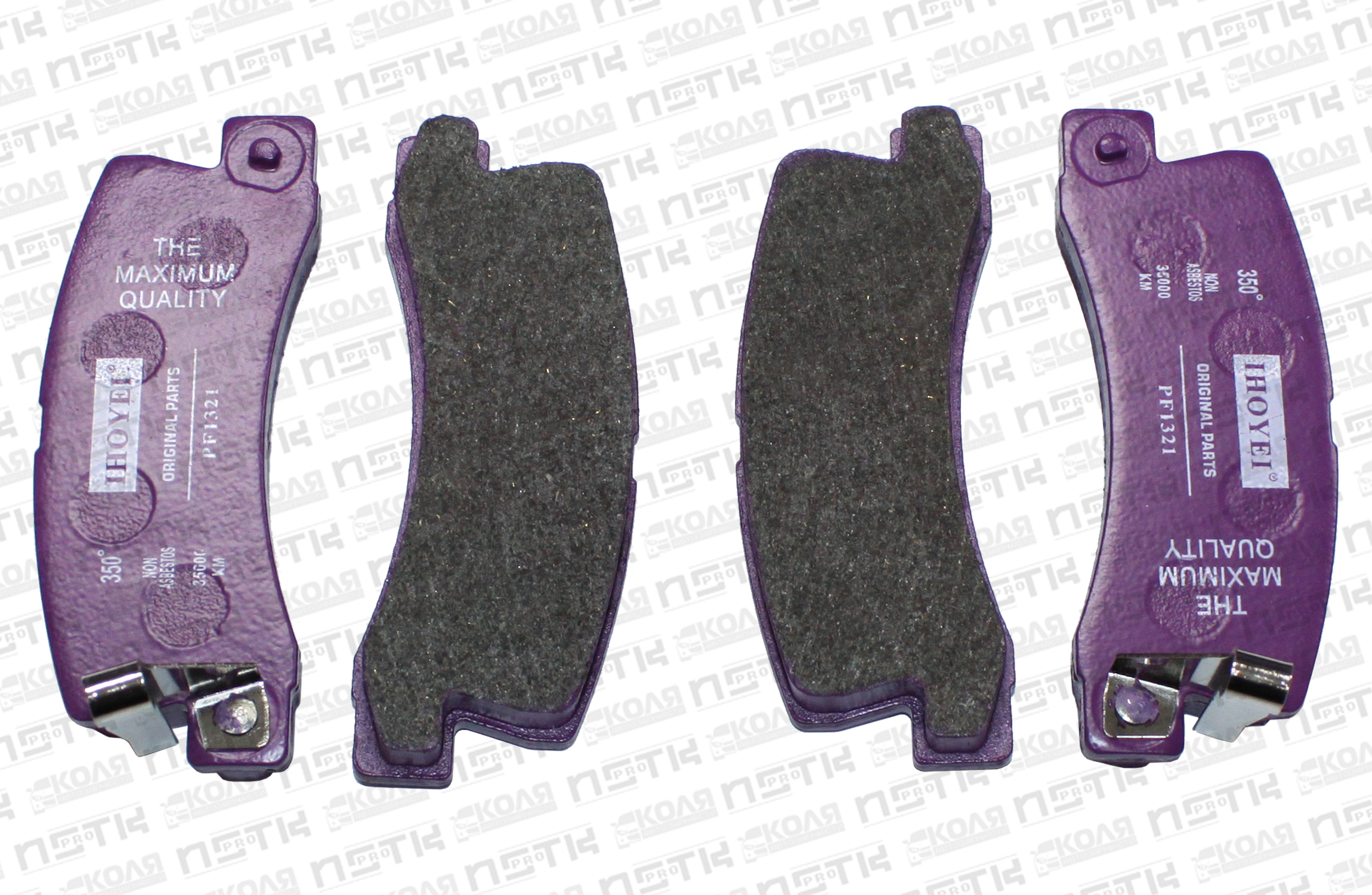 Тормозные колодки дисковые задние PF1321 Lexus RX300 MCU10 MCU15 Toyota Caldina ST191 ST195 Toyota Vista SV35 (HOYE)