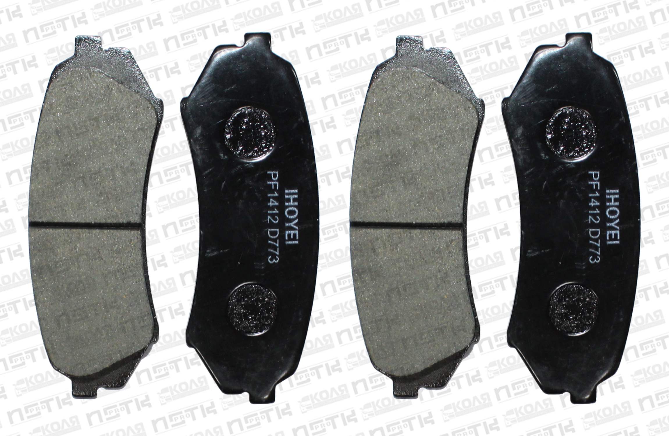 Тормозные колодки дисковые задние PF1412 Toyota Land Cruiser FZJ100 (HOYE)