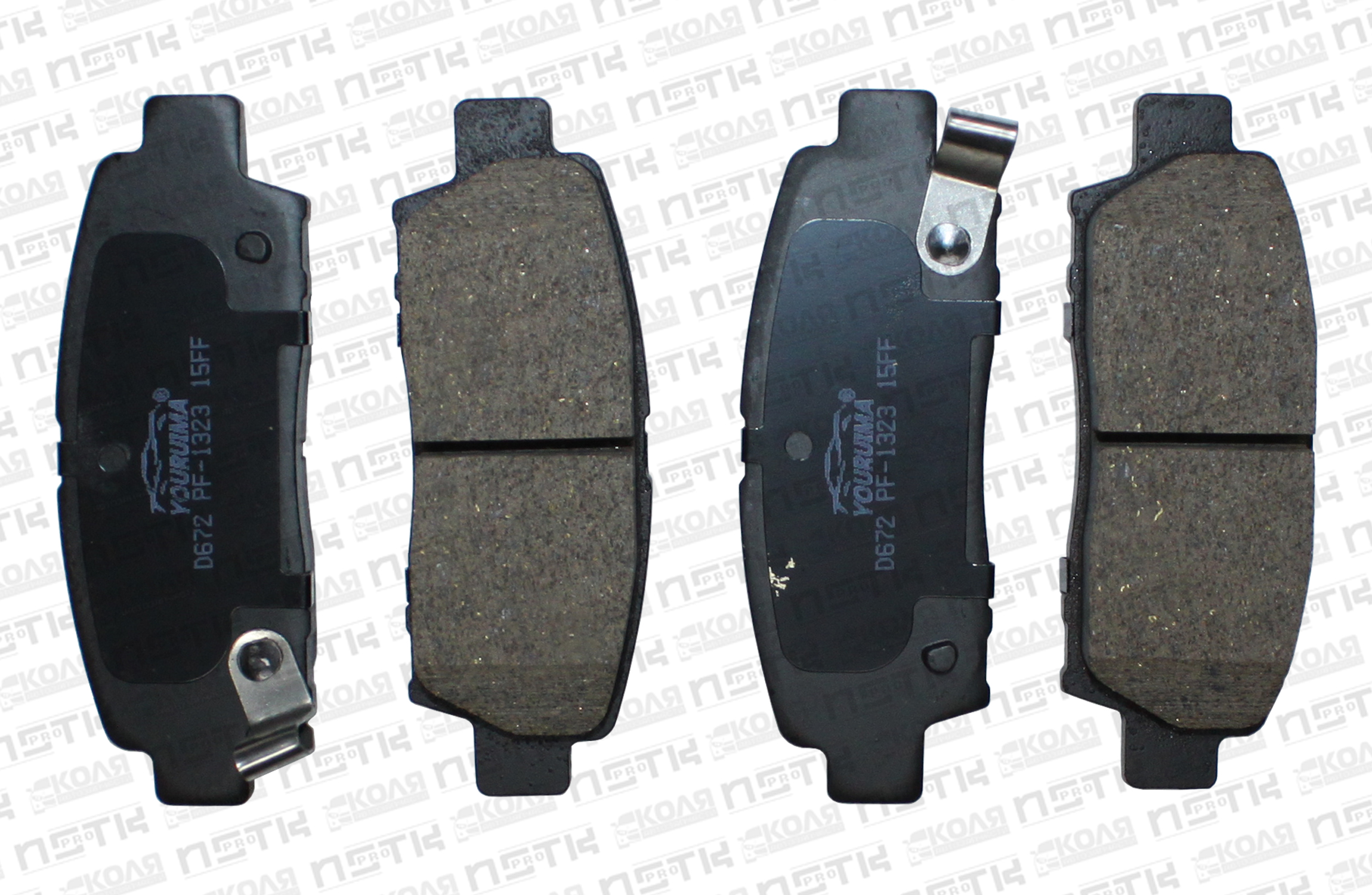 Тормозные колодки дисковые задние PF1323 Toyota Mark2 JZX90 (YOURUIMA)