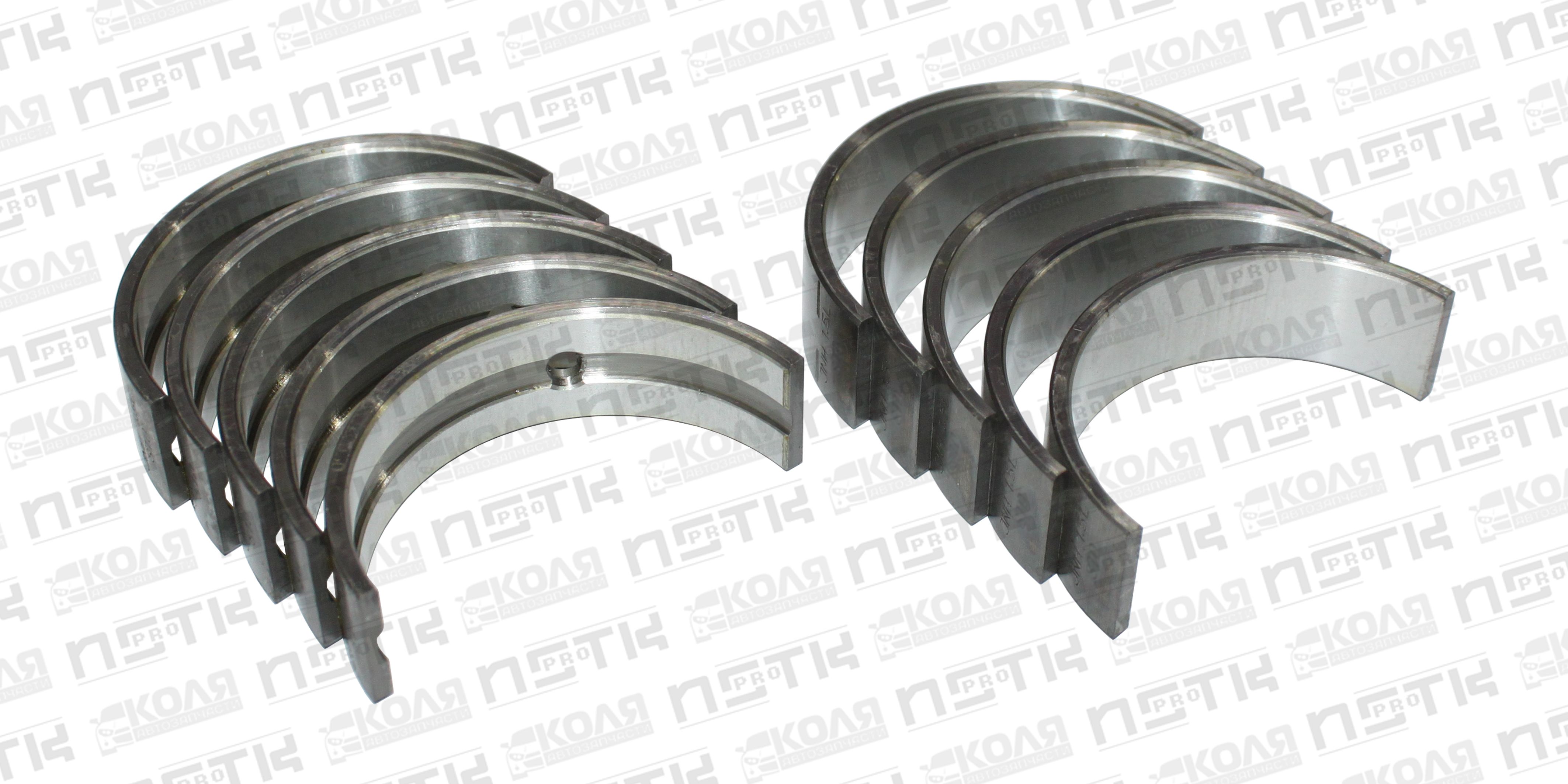 Вкладыши коренные 0.50 Mazda ZJ ZY высококачественное покрытие баббит (DEM)